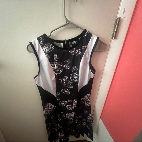 Prabal Gurung for Target black and white floral dress - Picture 1 of 5